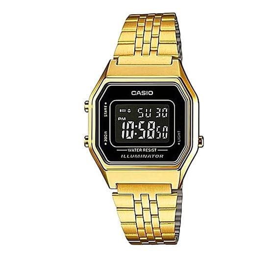 Casio Collection LA680WEA-4CEF – Orologio Digitale Donna Con Cronometro E Luce LED
