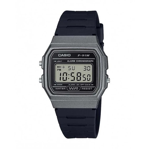 RELOJ UNISEX CASIO VINTAGE F-91WM-1BDF - 1