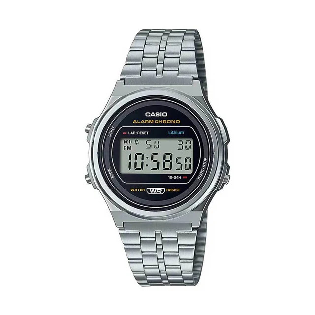RELOJ CASIO UNISEX A171WE-1ADF CIRCULAR - 1