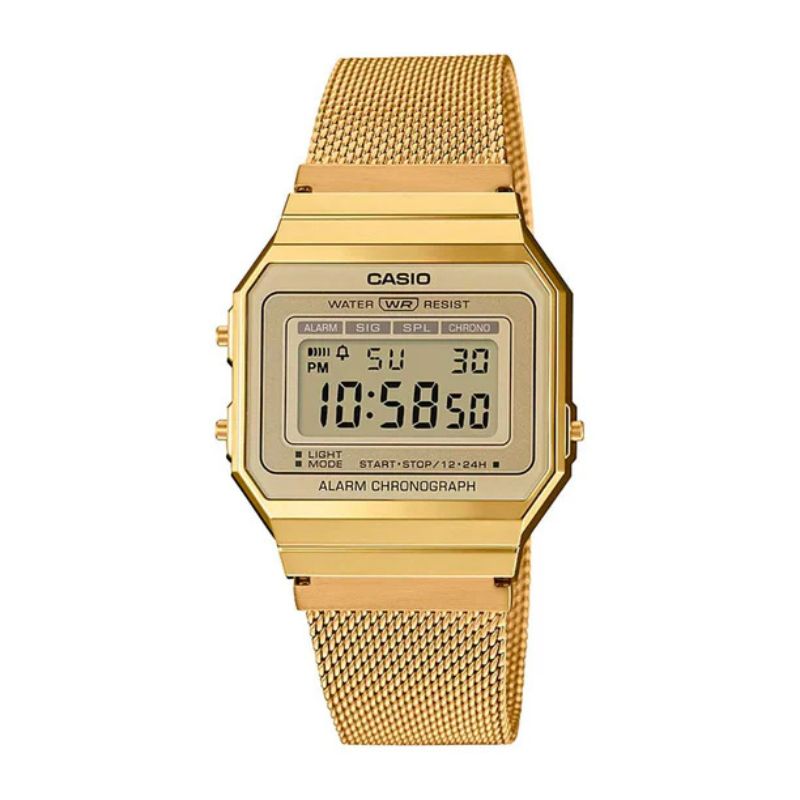 RELOJ CASIO VINTAGE A700WMG-9ADF DORADO MILANESE SLIM - 1