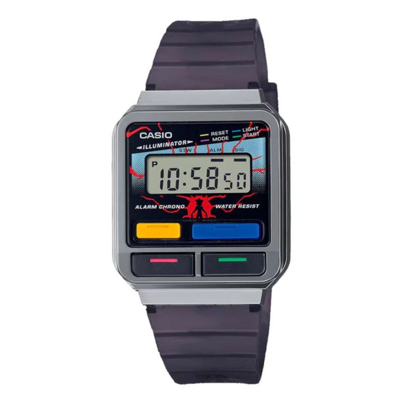 RELOJ CASIO UNISEX A120WEST-1A STRANGER THINGS ED. LIMITADA - 1