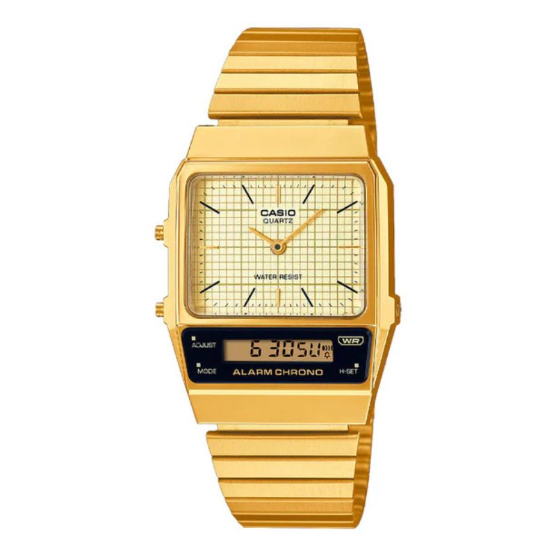 RELOJ CASIO UNISEX AQ-800EG-9ADF ANALOGO DIGITAL - 1