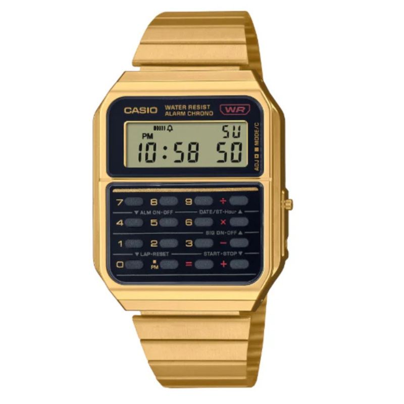 RELOJ CALCULADORA CASIO UNISEX CA-500WEG-1A - 1