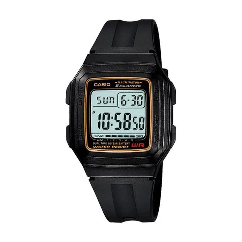 RELOJ CASIO DIGITAL UNISEX F-201WA-9AV - 1
