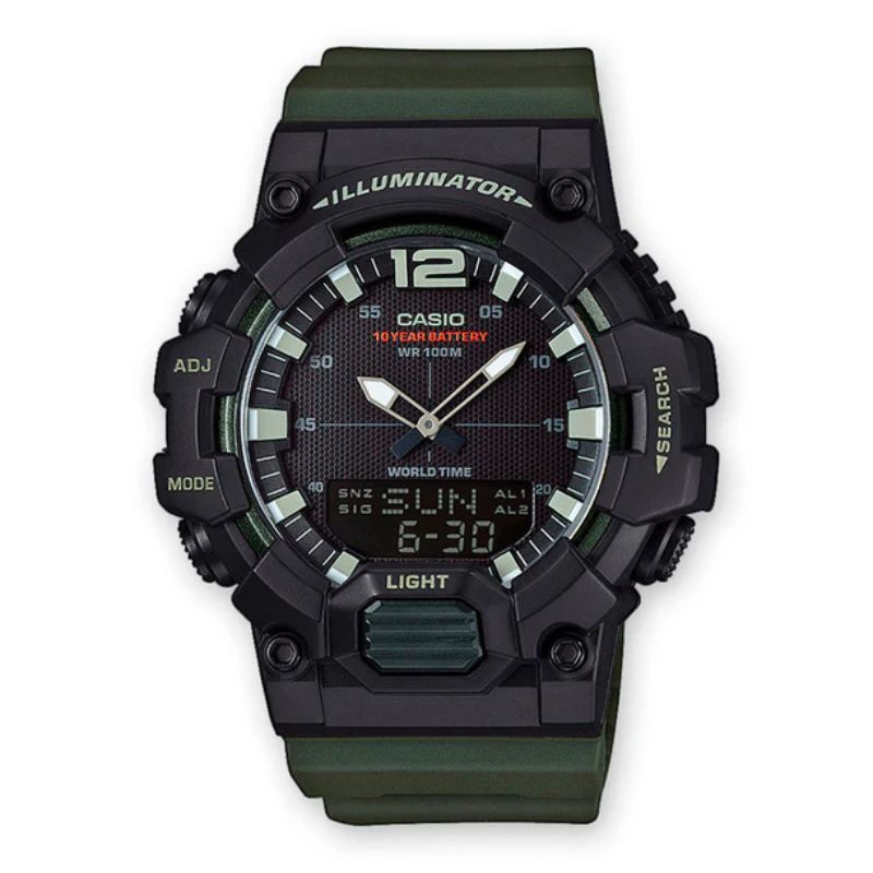 RELOJ CASIO ANALOGO DIGITAL HOMBRE HDC-700-3AVDF - 1