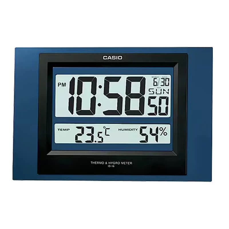 RELOJ DE PARED O ESCRITORIO CASIO DIGITAL ID-16-2D - 1