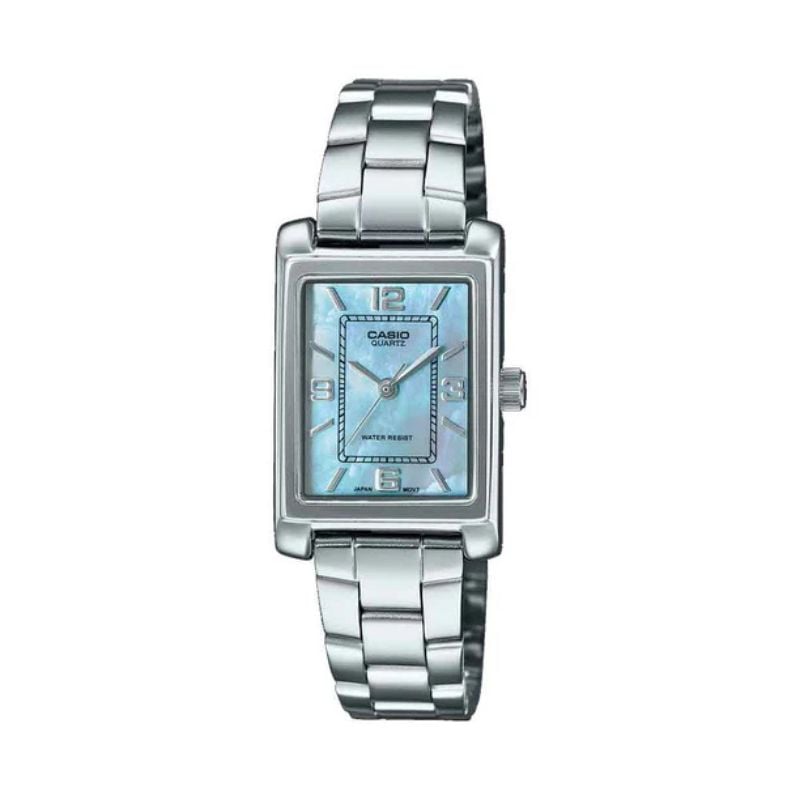 RELOJ CASIO MUJER TANK ANALOGO LTP-1234DS-2A - 1
