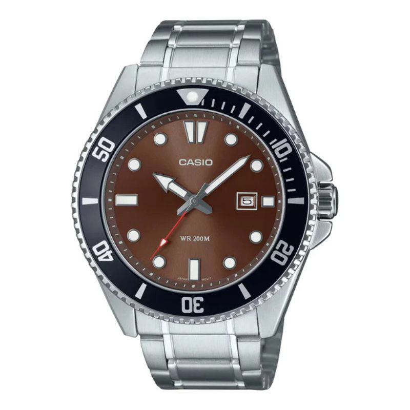 RELOJ CASIO HOMBRE SUBMARINER MARLIN DURO MDV-107D-5AV BUCEO - 1