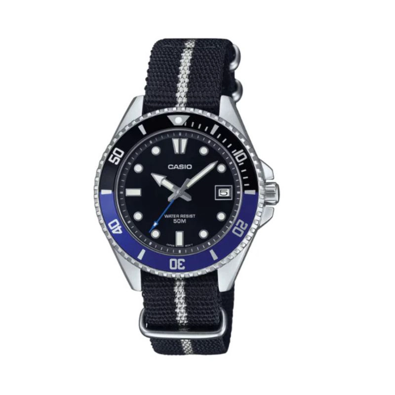RELOJ CASIO HOMBRE MINI MARLIN DURO MDV-10C-1A2V BATMAN - 1