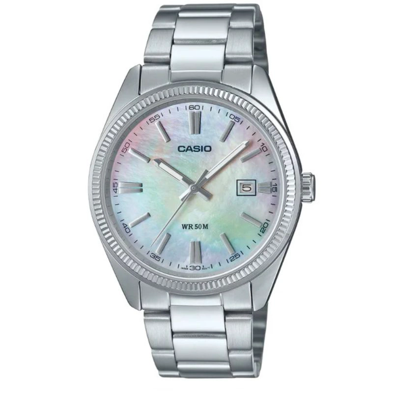 RELOJ CASIO HOMBRE ANALOGO MTP-1302DS-7AV MOTHER OF PEARL - 1