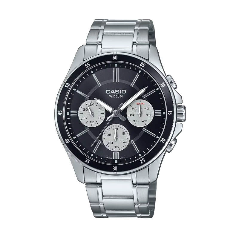 RELOJ ANALOGO CASIO HOMBRE MTP-1374D-1A3V - 1