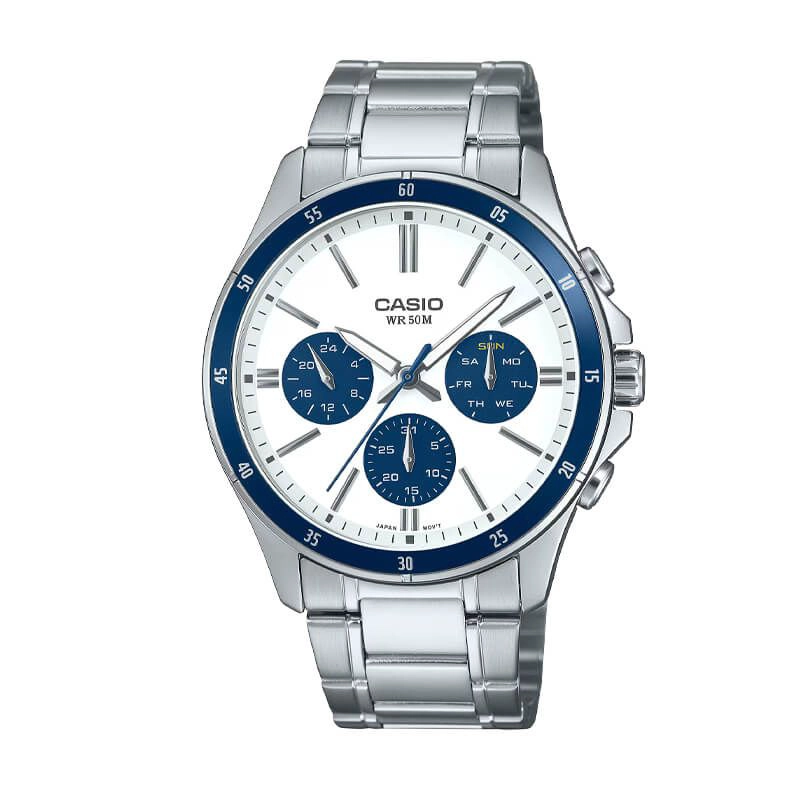 RELOJ ANALOGO CASIO HOMBRE MTP-1374D-7A2V - 1