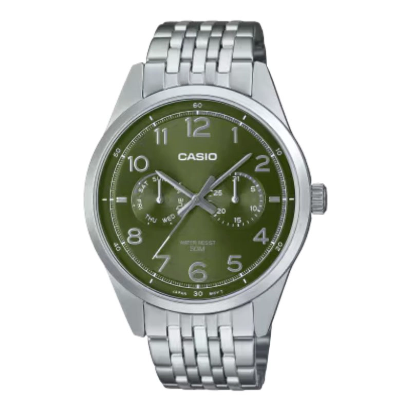 RELOJ CASIO ANALOGO HOMBRE MTP-E340D-3AV - 1