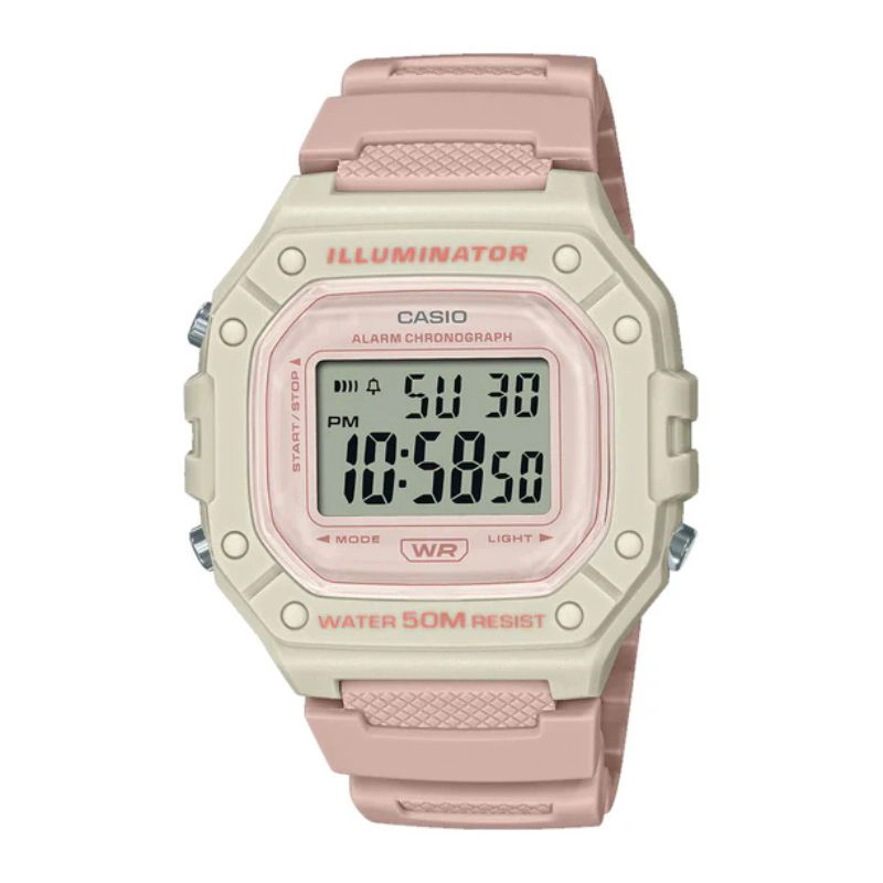 RELOJ CASIO MUJER VINTAGE W-218HC-4A2VDF - 1