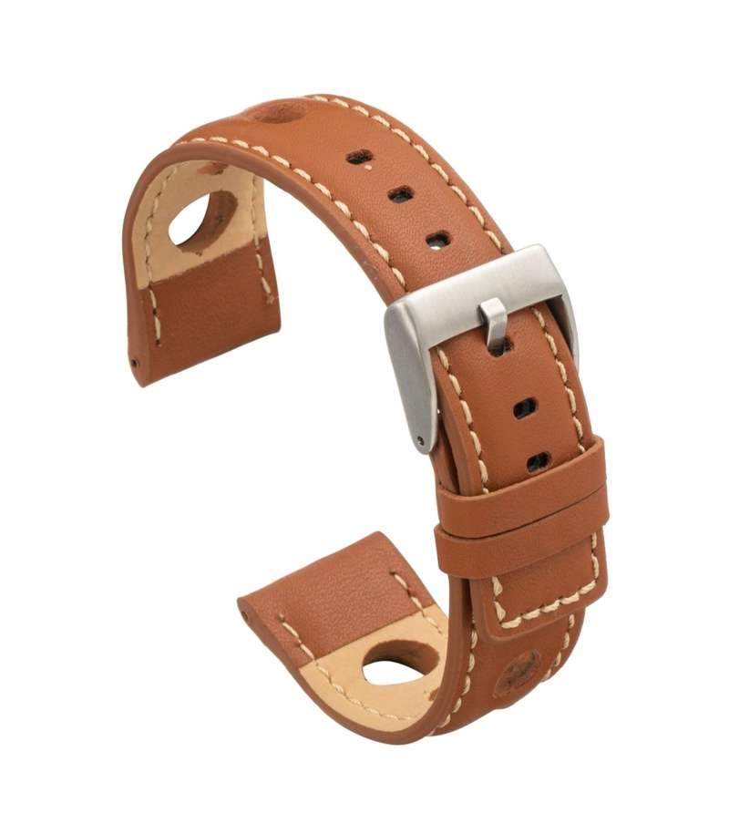 CORREA RELOJ DILOY CUERO LISA 20 MM - 1