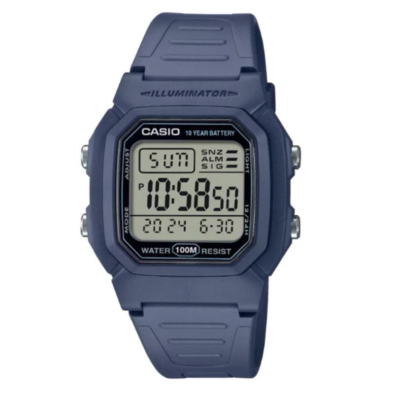 RELOJ CASIO HOMBRE VINTAGE W-800H-2AV - 1