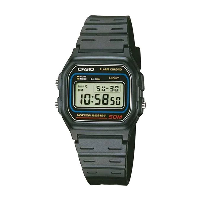RELOJ UNISEX CASIO RETRO VINTAGE W-59-1V - 1