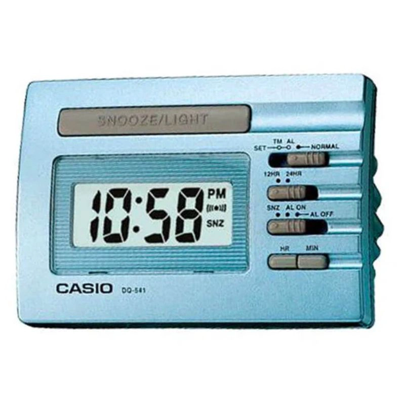 RELOJ CASIO DESPERTADOR DQ-541D-2RDF - 1