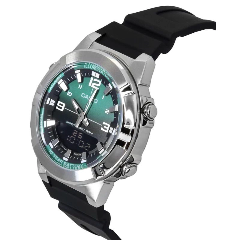 RELOJ DIGITAL-ANALOGO CASIO HOMBRE AMW-870A-3AVDF - 1