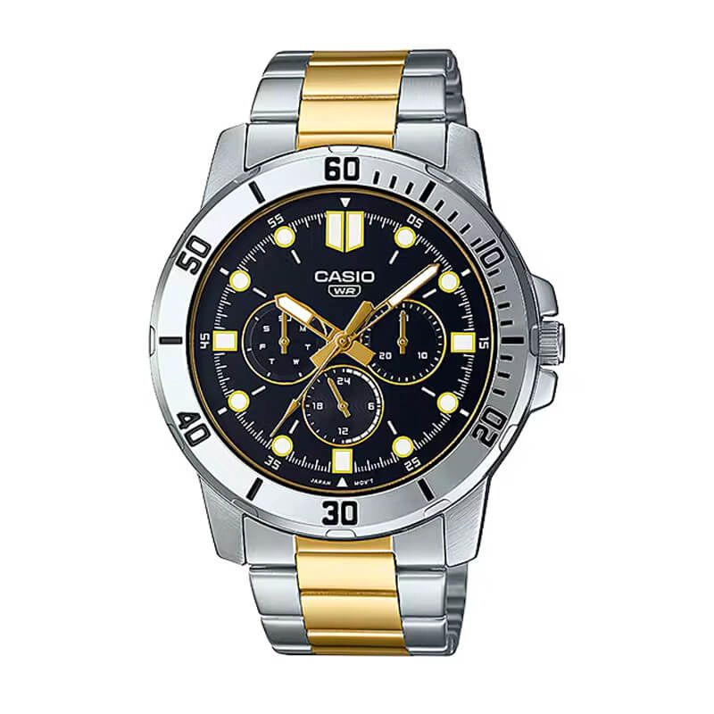 RELOJ ANALOGO CASIO HOMBRE MTP-VD300SG-1E - 1