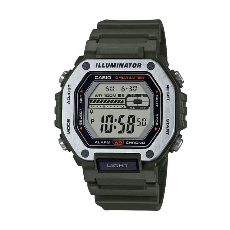 RELOJ ANALOGO CASIO HOMBRE MWD-110H-3AV - 1