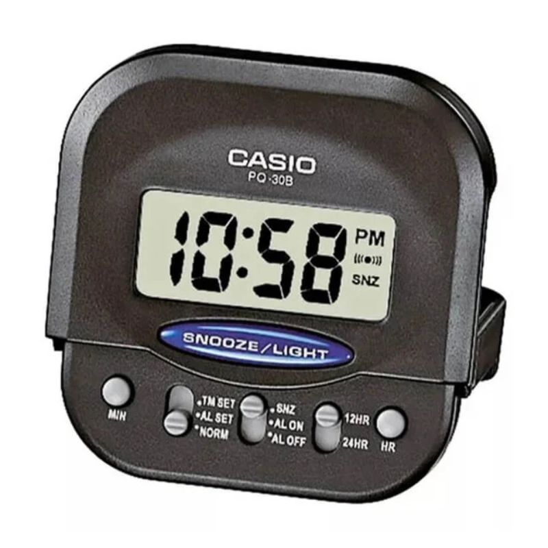 RELOJ DESPERTADOR CASIO UNISEX PQ-30B-1 - 1