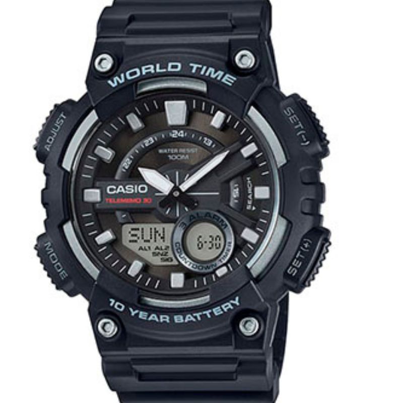 RELOJ ANALOGO CASIO HOMBRE AEQ-110W-1AV - 1