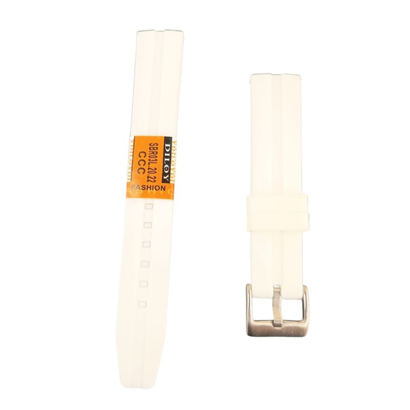 CORREA RELOJ SILICONA CALIDAD DILOY 20 MM - 1