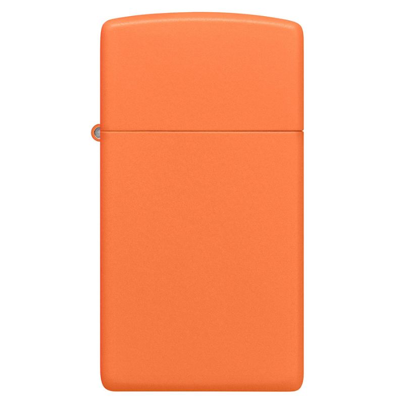 ENCENDEDOR ZIPPO ZP1631 SLIM ORANGE MATTE - 1