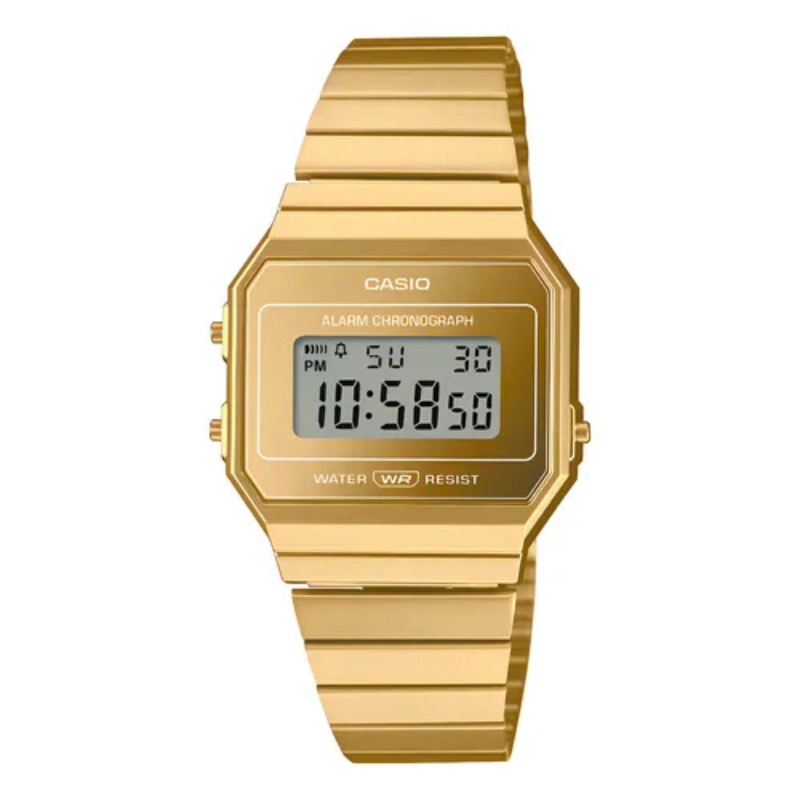 RELOJ DIGITAL CASIO UNISEX A700WEVG-9A - 1
