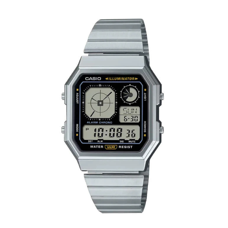 RELOJ DIGITAL CASIO UNISEX A130WE-1A - 1