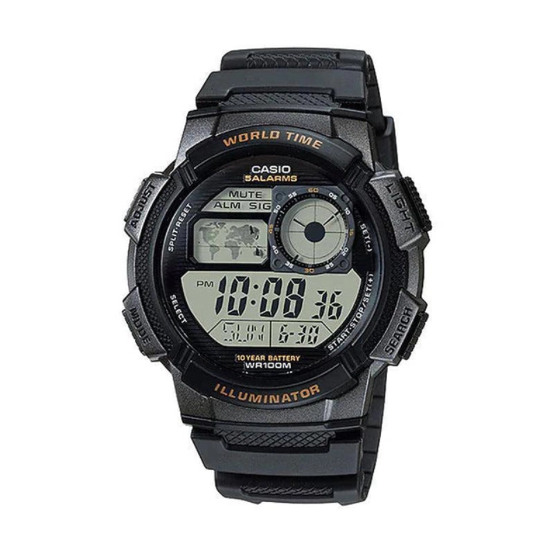 RELOJ DIGITAL CASIO HOMBRE AE-1000W-8AV - 1