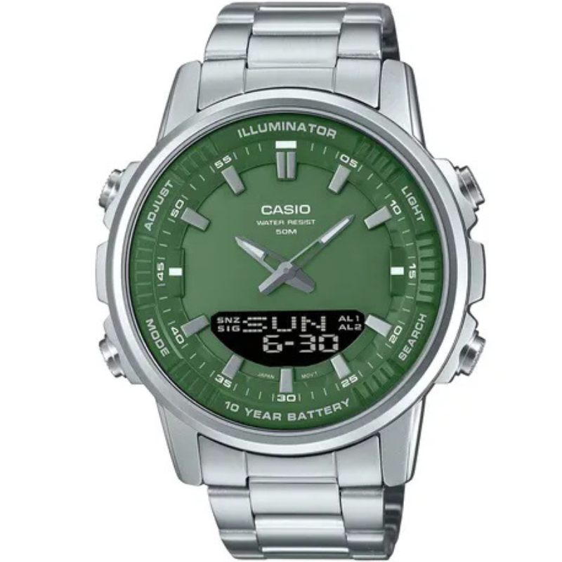 RELOJ DIGITAL-ANALOGO CASIO HOMBRE AMW-880D-3AVDF - 1