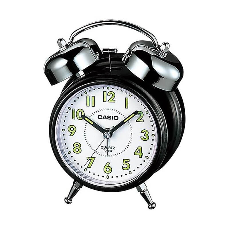 RELOJ DESPERTADOR CASIO UNISEX TQ-362-1B - 1