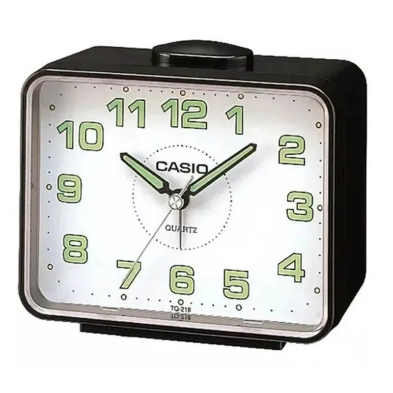 RELOJ DESPERTADOR CASIO UNISEX TQ-218-1B - 1