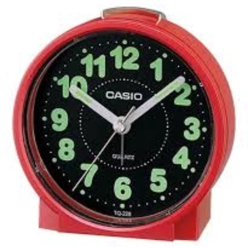 RELOJ DESPERTADOR CASIO UNISEX TQ-228-4D - 1