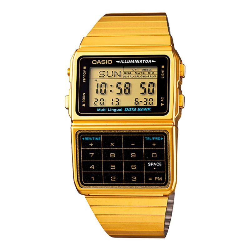 RELOJ HOMBRE CASIO DBC-611G-1DF DATA BANK - 1