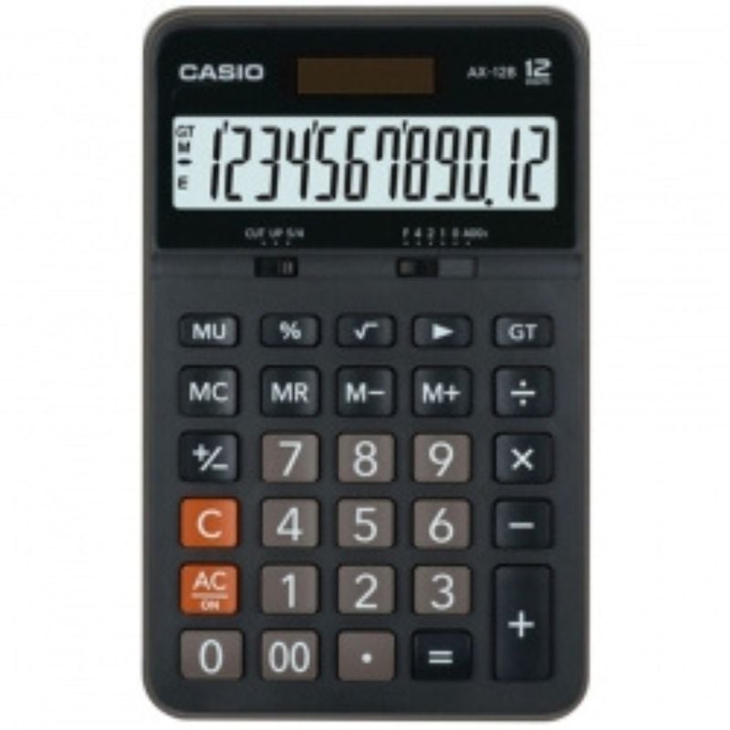 CALCULADORA AX 12B CASIO ESCRITORIO - 1