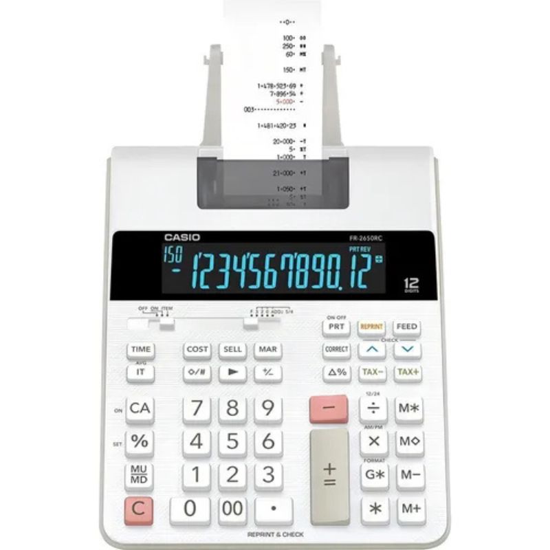CALCULADORA IMPRESORA CASIO FR-2650RC - 1