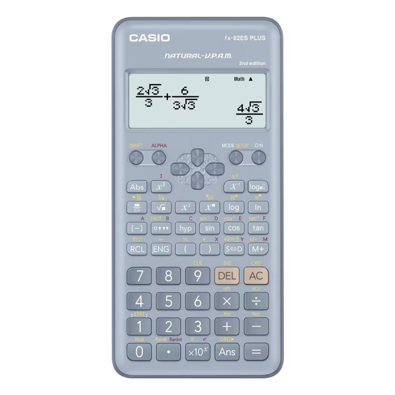 CALCULADORA CASIO FX-82ESPLUS-2BU - 1