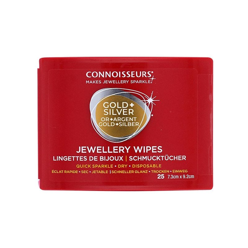 DISPENSADOR PAÑOS LIMPIAR JOYAS CONNOISSEURS WIPE (SET) ACTIVO - 1
