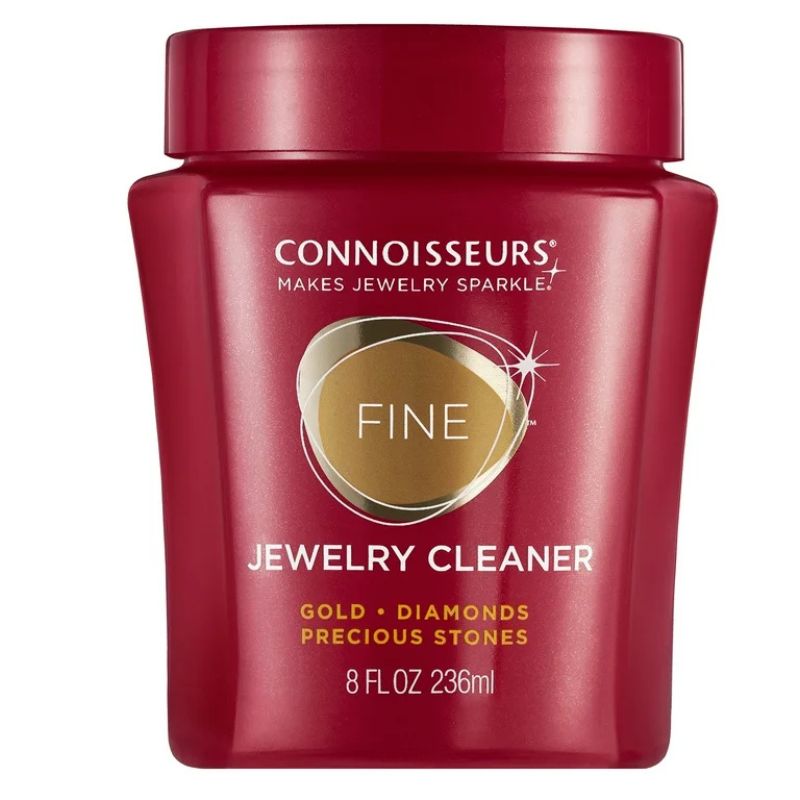 CONNOISSEURS-LIMPIADOR DE JOYERIA FINA, PIEDRA PRECIOSA, ORO, PLATINO, SOLUCION DE LIMPIEZA CON BAND - 1
