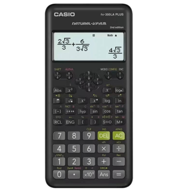 CALCULADORA CASIO FX-82LAPLUS-BKWDH3 - 1