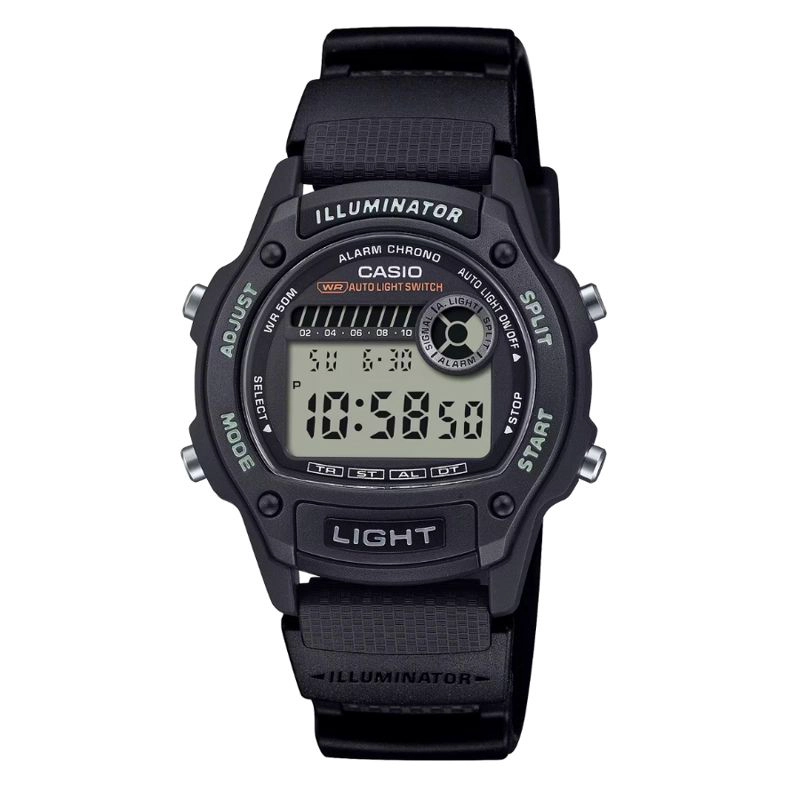 RELOJ DIGITAL CASIO HOMBRE W-220H-1AVDF - 1