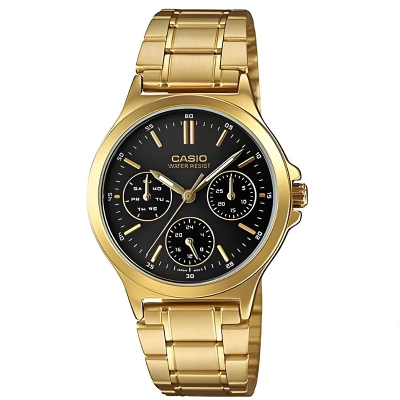 RELOJ CASIO CLASICO MUJER DORADO LTP-V300G-1A - 1