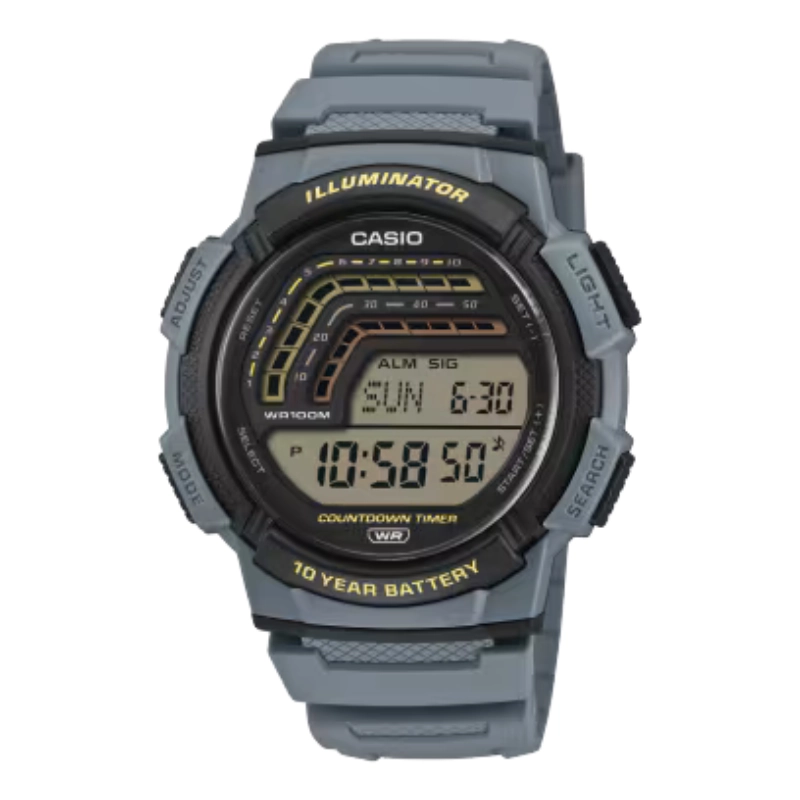 RELOJ CASIO HOMBRE WS-1800-2AV - 1