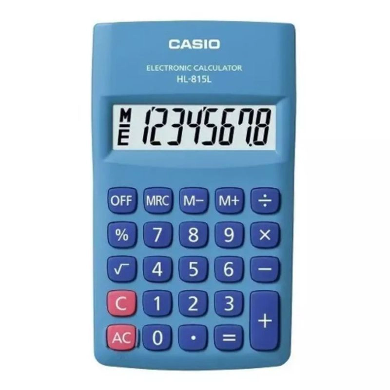 CALCULADORA CASIO HL-815L-BU - 1