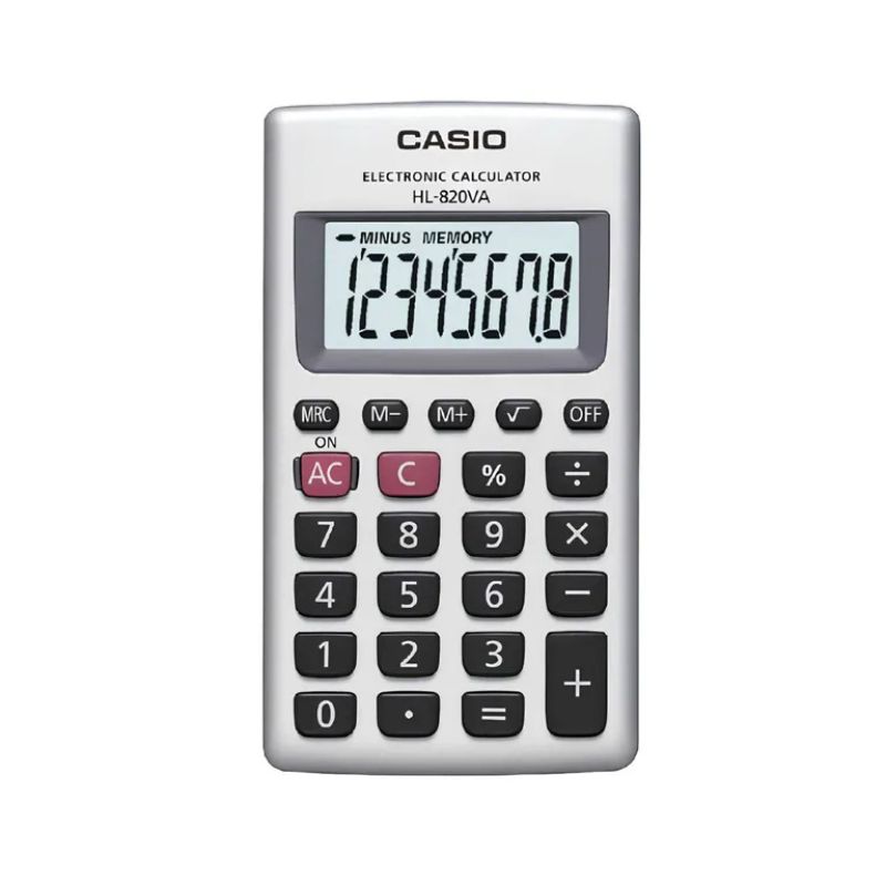 CALCULADORA PORTATIL CASIO HL-820VA - 1