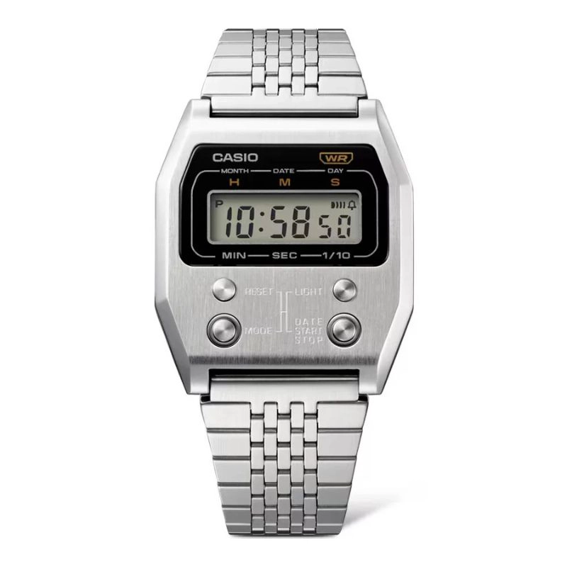 RELOJ CASIO VINTAGE A1100D-1DF CAJA METALICA REEDICION 1978 - 1