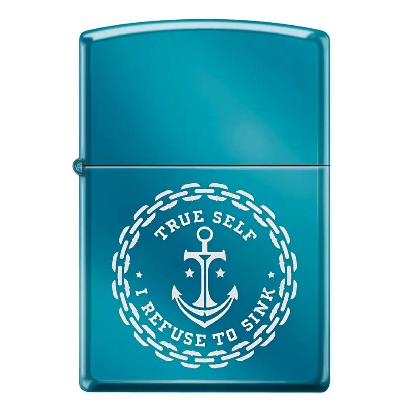 ENCENDEDOR ZIPPO ANCHOR IN CHAIN AZUL ZP20446.MP405289